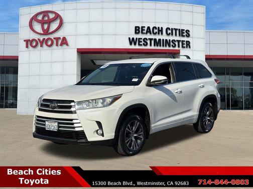 Blizzard Pearl 2018 Toyota Highlander LE Plus