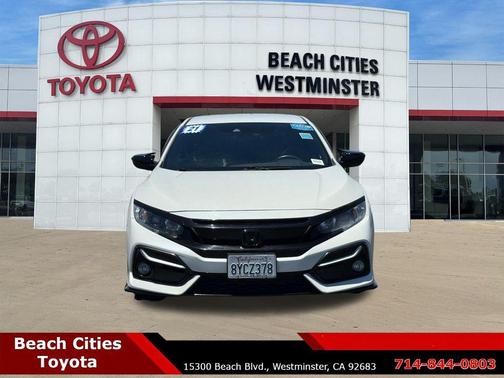 Platinum White Pearl 2021 Honda Civic Sport