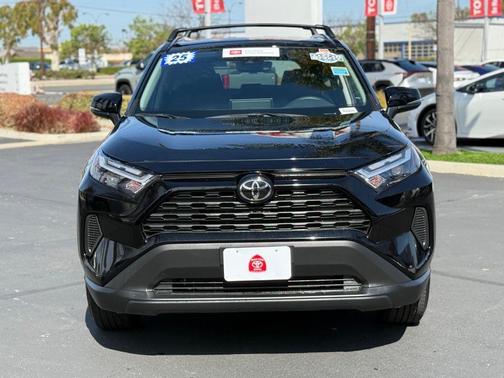 Midnight Black Metallic 2025 Toyota RAV4 XLE
