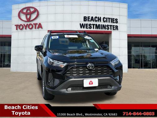 Midnight Black Metallic 2025 Toyota RAV4 XLE