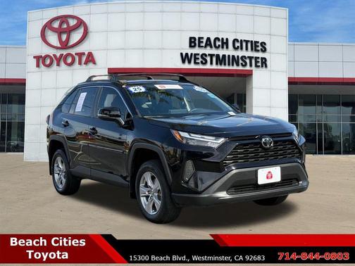 Midnight Black Metallic 2025 Toyota RAV4 XLE