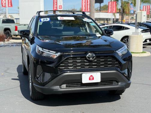Midnight Black Metallic 2025 Toyota RAV4 XLE