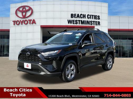 Midnight Black Metallic 2025 Toyota RAV4 XLE