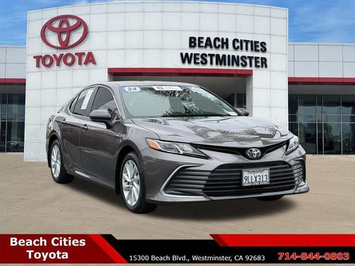 Predawn Gray Mica 2024 Toyota Camry LE