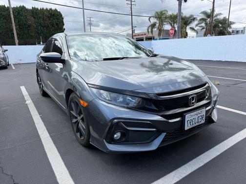 Modern Steel Metallic 2020 Honda Civic EX-L