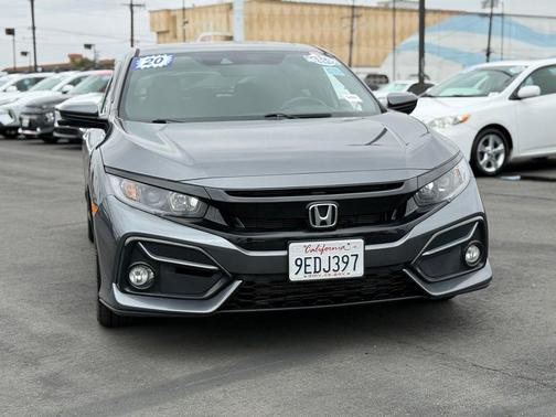 Modern Steel Metallic 2020 Honda Civic EX-L
