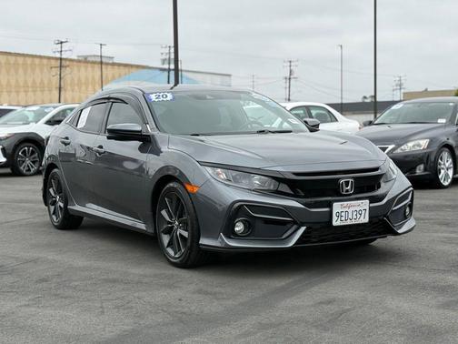 Modern Steel Metallic 2020 Honda Civic EX-L