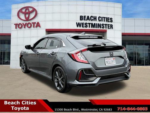 Modern Steel Metallic 2020 Honda Civic EX-L