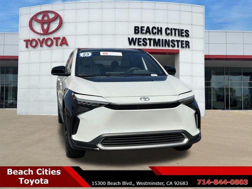 Wind Chill Pearl 2023 Toyota bZ4X Limited