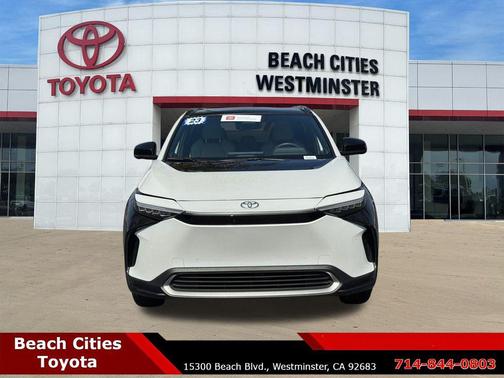 Wind Chill Pearl 2023 Toyota bZ4X Limited