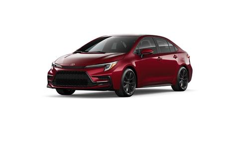 Red 2026 Toyota Corolla XSE