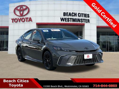 Gray 2026 Toyota Camry SE