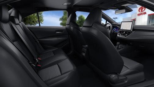 Ruby Flare Pearl/Midnight Black Metallic 2026 Toyota Corolla XSE