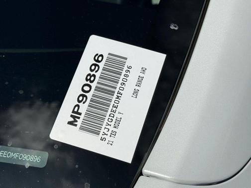 Pearl White Multi-Coat 2021 Tesla Model Y Long Range Dual Motor All-Wheel Drive