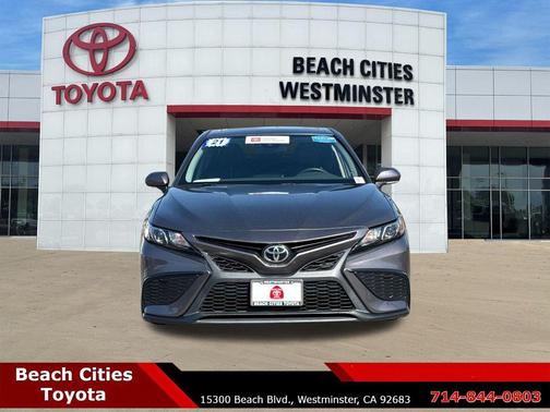 Predawn Gray Mica 2021 Toyota Camry SE