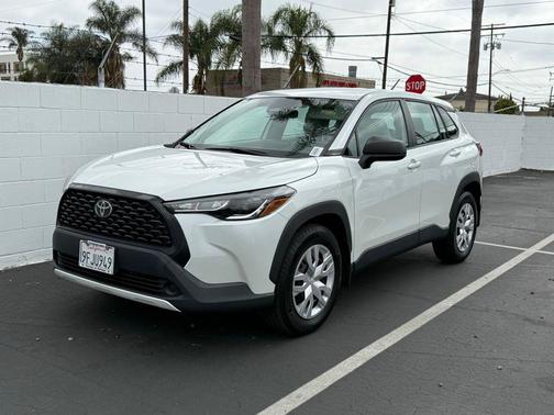 Wind Chill Pearl 2023 Toyota Corolla Cross L