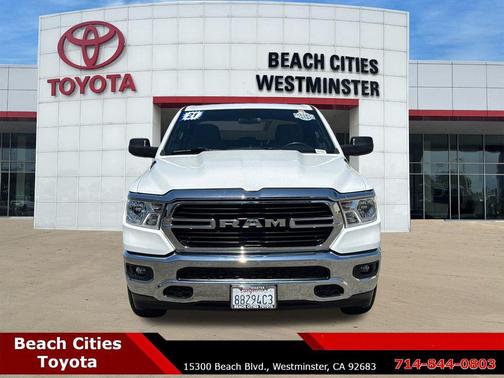 Bright White Clearcoat 2021 RAM 1500 Big Horn/Lone Star