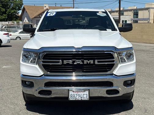 Bright White Clearcoat 2021 RAM 1500 Big Horn/Lone Star