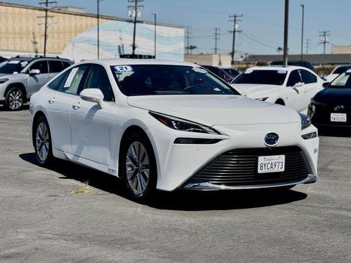 Oxygen White 2021 Toyota Mirai Base