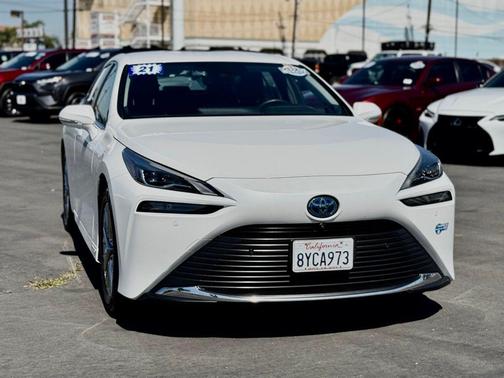 Oxygen White 2021 Toyota Mirai Base
