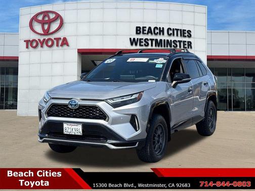 Midnight Black Metallic 2022 Toyota RAV4 Prime XSE