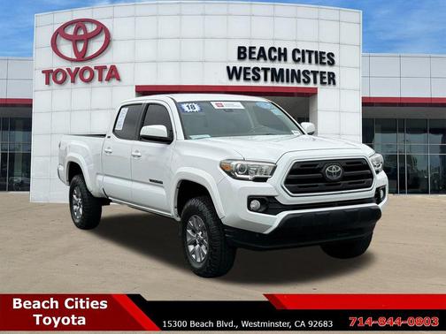 Super White 2018 Toyota Tacoma SR5