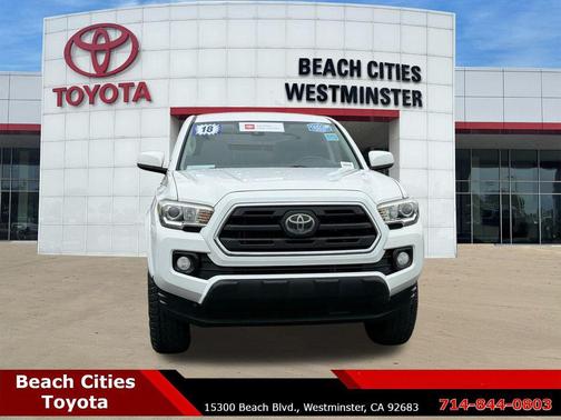 Super White 2018 Toyota Tacoma SR5