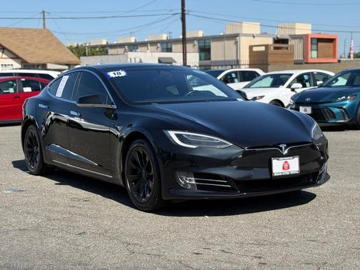 Black 2018 Tesla Model S 75D