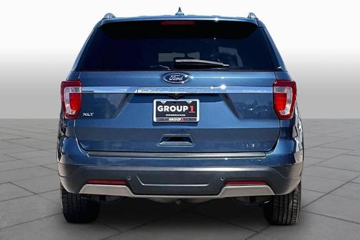 Blue 2019 Ford Explorer XLT