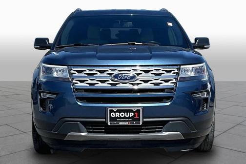 Blue 2019 Ford Explorer XLT
