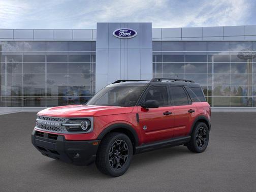 Ruby Red Metallic Tinted Clearcoat 2026 Ford Bronco Sport Outer Banks