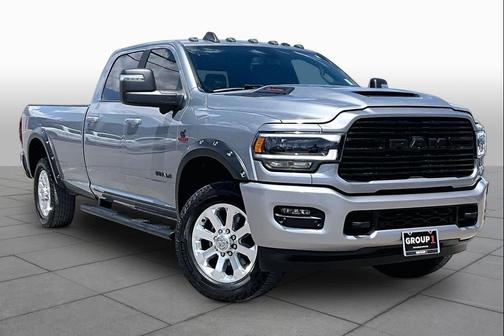 Billet Silver Metallic Clearcoat 2024 RAM 3500 Laramie Crew Cab 4x4 8' Box