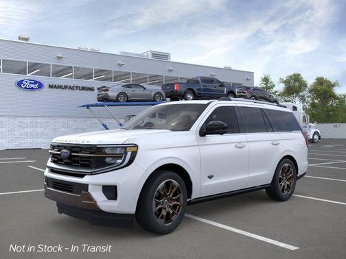 Star White Metallic Tri-Coat 2026 Ford Expedition King Ranch