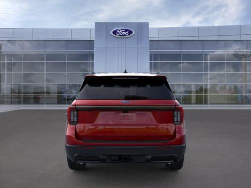 Rapid Red Metallic Tinted Clearcoat 2026 Ford Explorer ST-Line