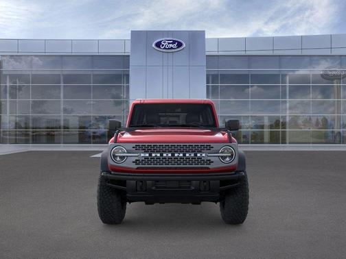 Red 2026 Ford Bronco Badlands