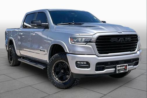 Billet Silver Metallic Clearcoat 2025 RAM 1500 Laramie