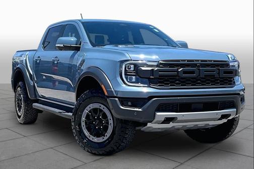 Azure Gray Metallic Tri-Coat 2024 Ford Ranger Raptor