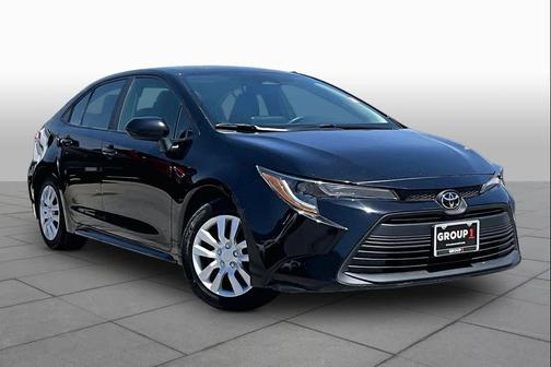 Midnight Black Metallic 2024 Toyota Corolla LE
