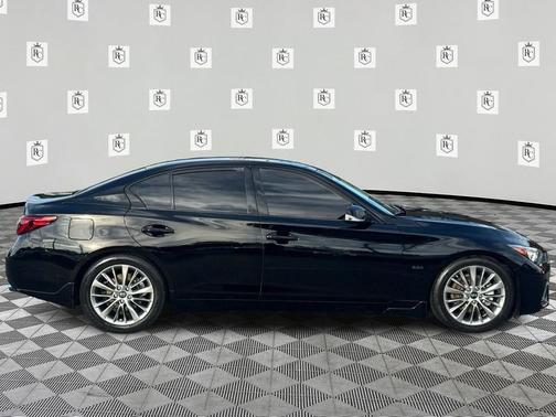 Black Obsidian 2019 INFINITI Q50 3.0t LUXE