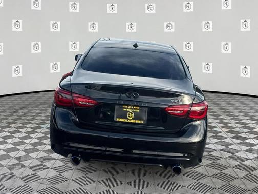 Black Obsidian 2019 INFINITI Q50 3.0t LUXE