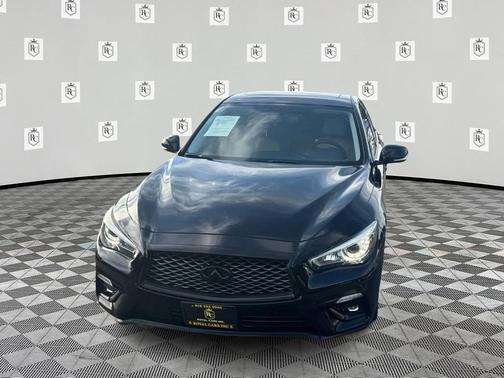Black Obsidian 2019 INFINITI Q50 3.0t LUXE