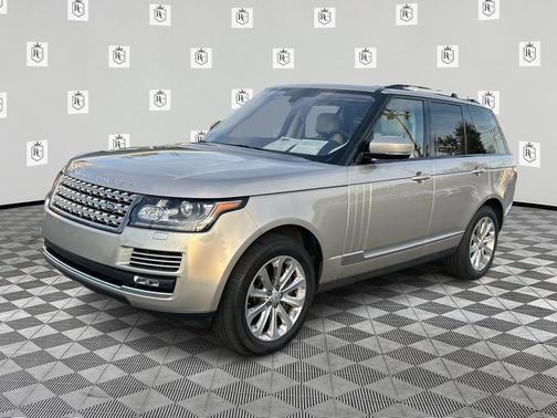 Silver 2016 Land Rover Range Rover 3.0L Supercharged HSE