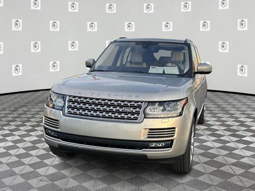 Silver 2016 Land Rover Range Rover 3.0L Supercharged HSE