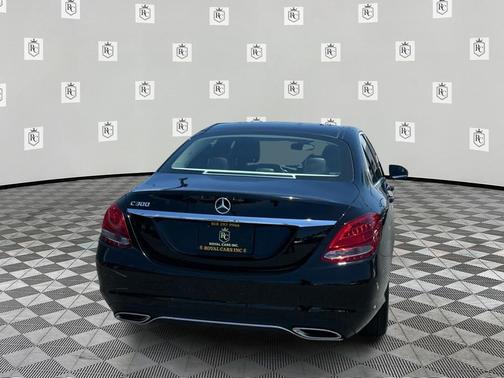 Black 2017 Mercedes-Benz C-Class Sedan