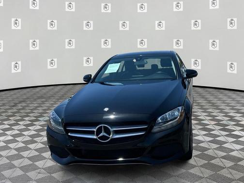 Black 2017 Mercedes-Benz C-Class Sedan