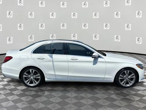 Polar White 2016 Mercedes-Benz C-Class Sedan
