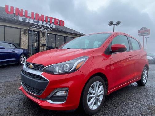 Red 2021 Chevrolet Spark 1LT