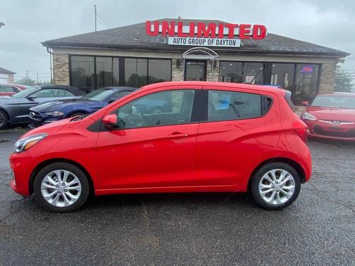 Red 2021 Chevrolet Spark 1LT