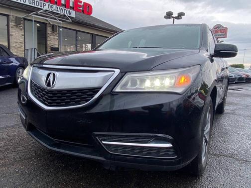 Crystal Black Pearl 2014 Acura MDX 3.5L