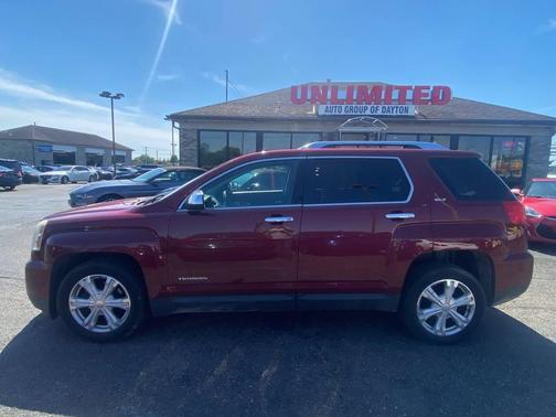 Maroon 2016 GMC Terrain SLT